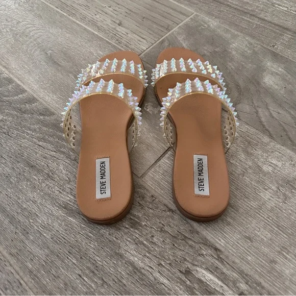 Steve Madden Iridescent Blizie Sandals - Picture 7 of 11